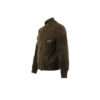 Blouson Brooklyn One - Cuir velours - Couleur vert