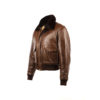 Blouson USAAF - Cuir glacé - Couleur brun