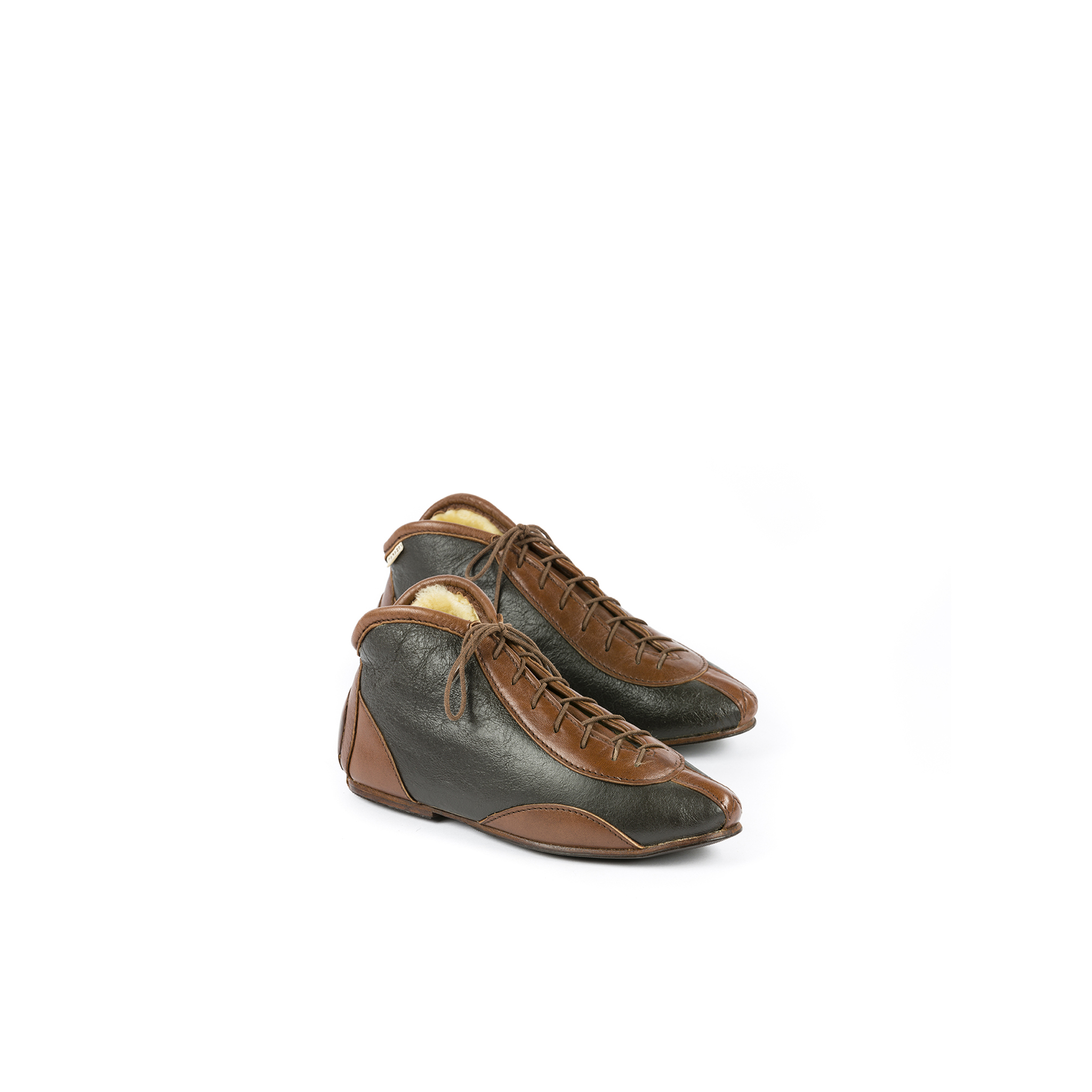 Pilot 60's Shoes - Shearling - Gold color