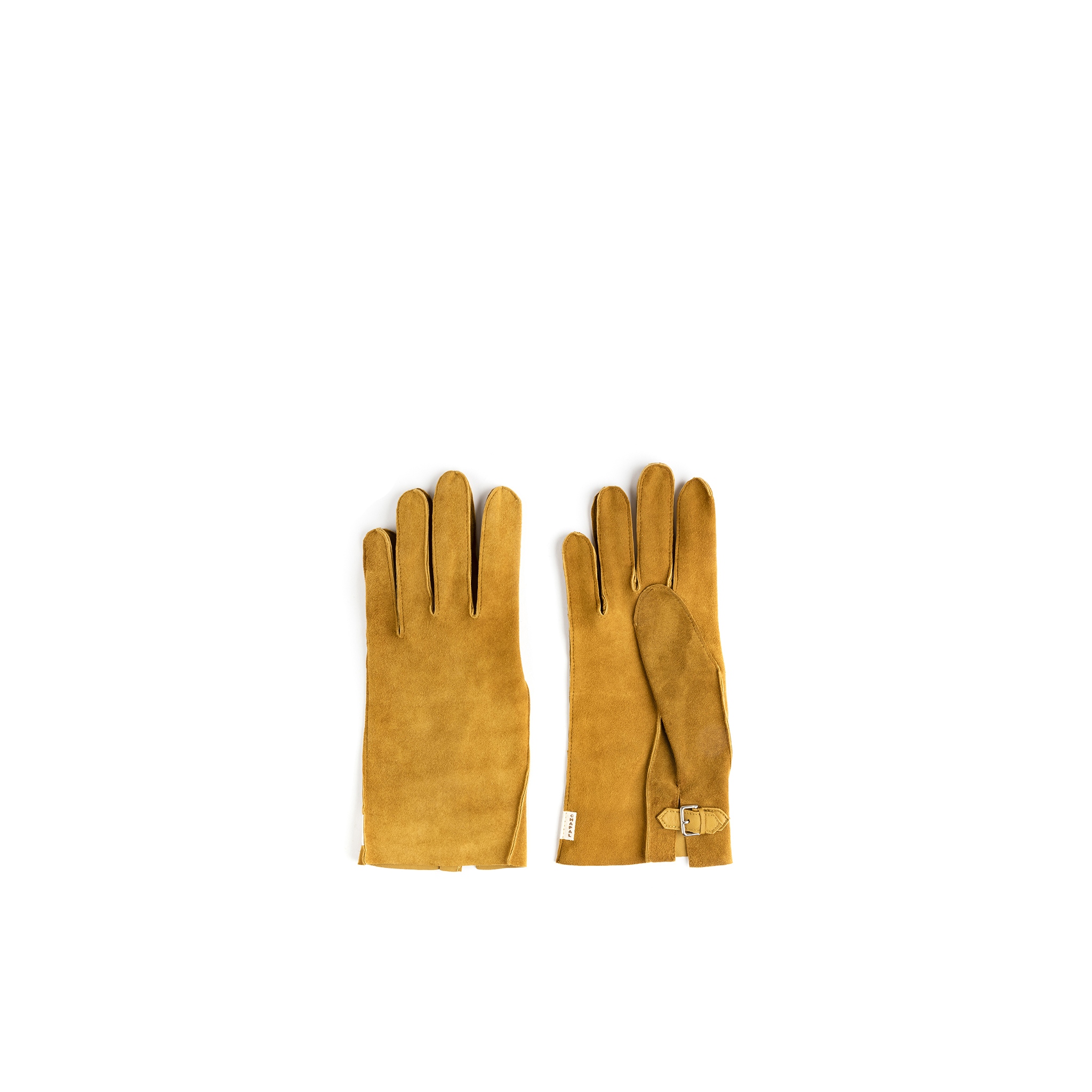Saumur Gloves - Suede lamb leather - Tan color