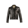 Blouson Brooklyn Notch - Cuir plongé - Couleur noir