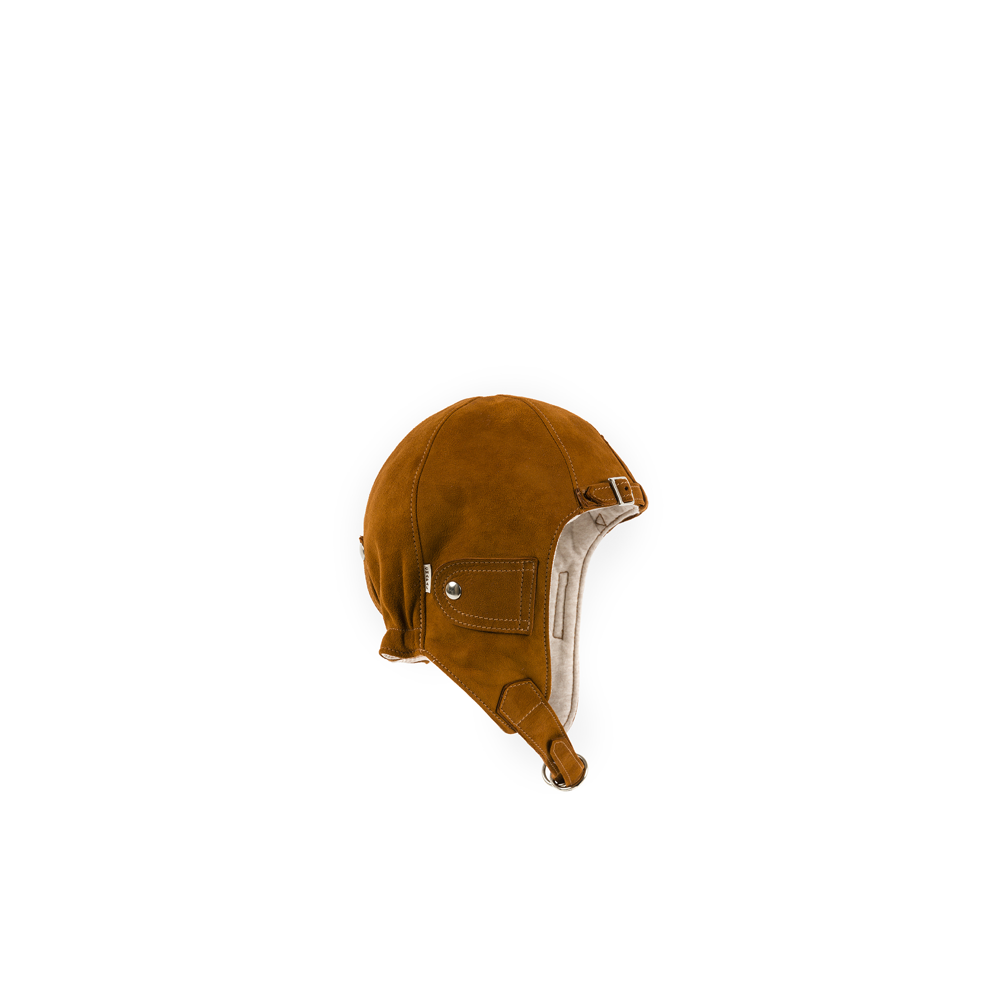 Driver Helmet - Suede leather - Suzy color