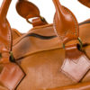 Sac de Voyage - Cuir glacé - Couleur orange