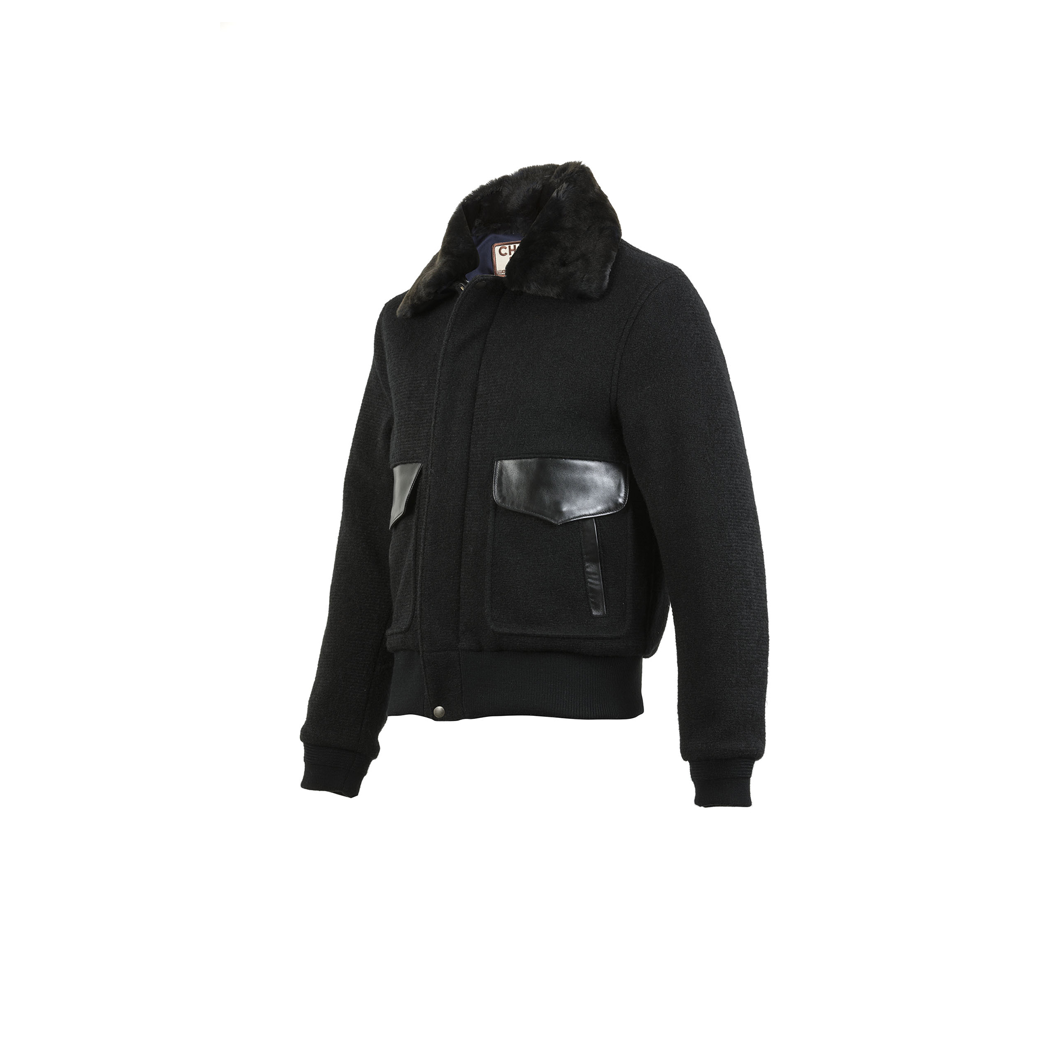 USAAF Jacket - Merino wool - Black color
