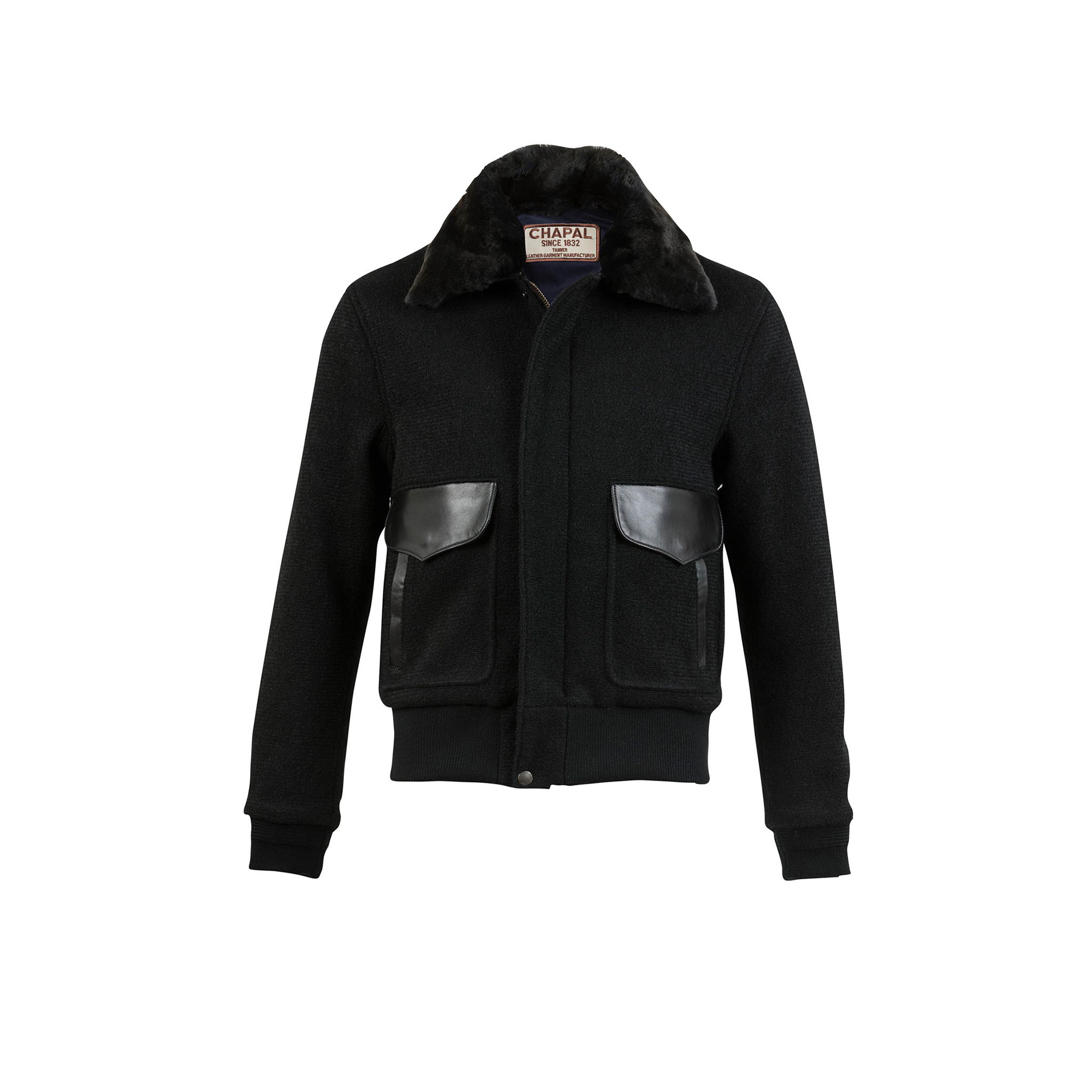 USAAF Jacket - Merino wool - Black color