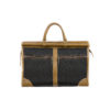 Hunting Bag - Carbone fabric and glossy leather