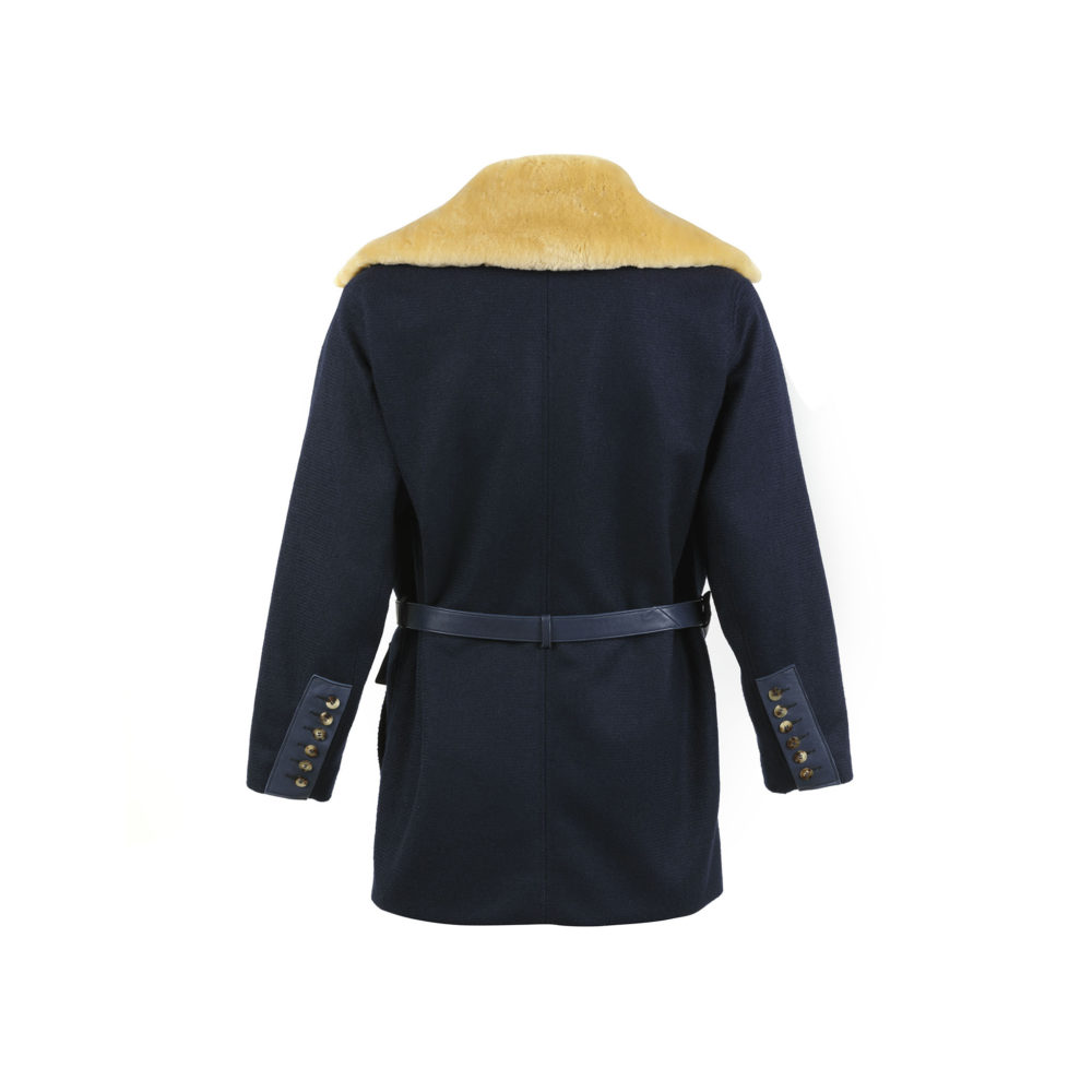 Veste 1914 - Laine Mérinos - Couleur bleu