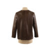 Manteau A1 3/4 - Vintage - Cuir glacé - Couleur brun