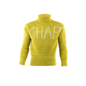 Nuvolari Jumper - Wool and acrylic - Yellow color