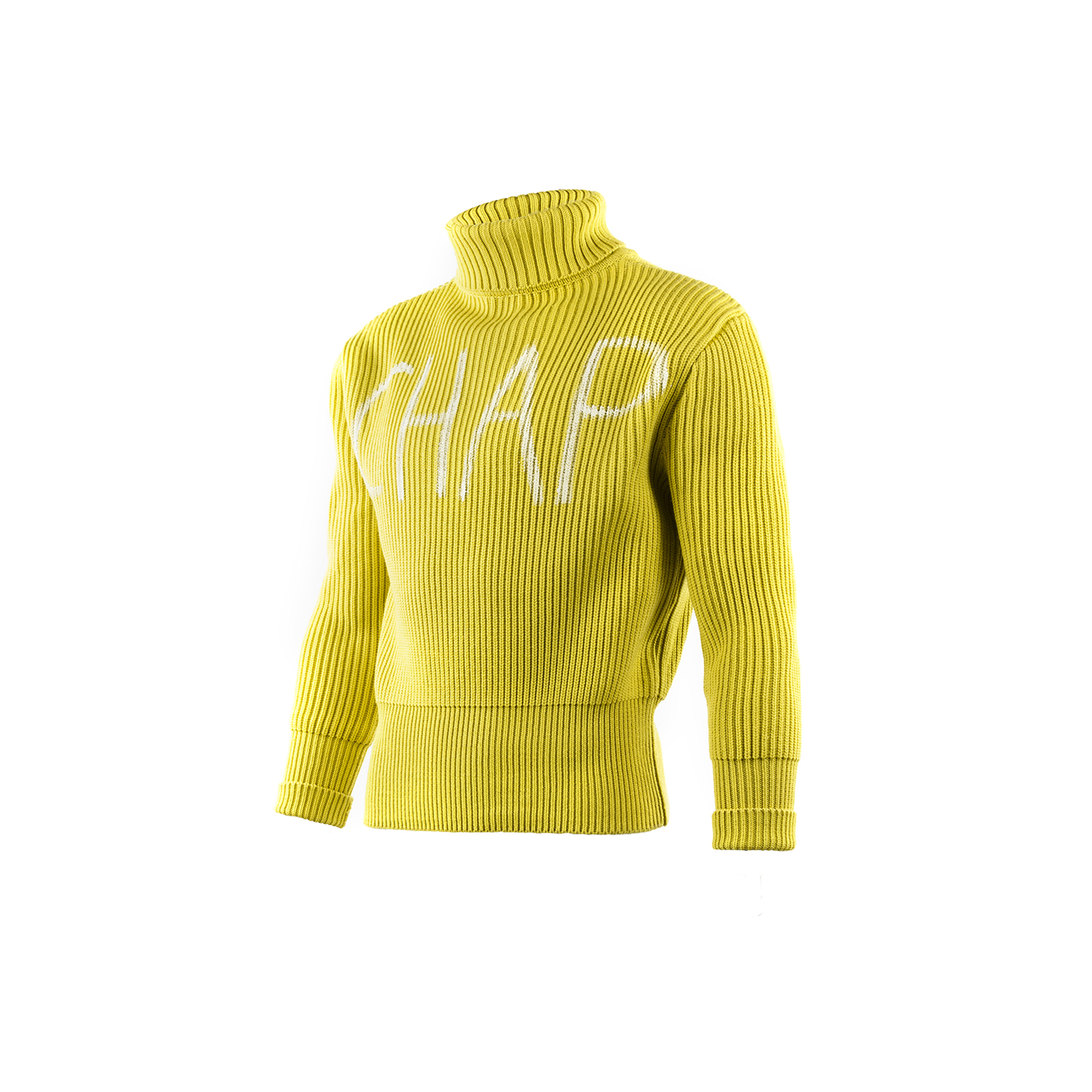Nuvolari Jumper - Wool and acrylic - Yellow color