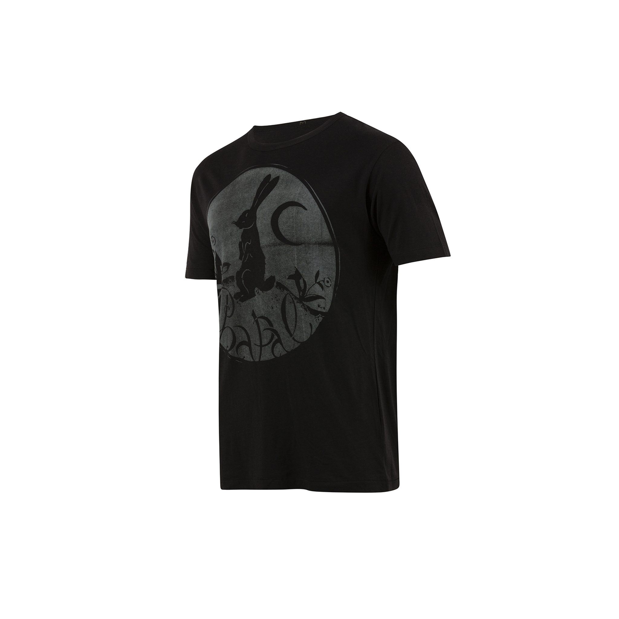 T-shirt Lapin - Jersey de coton - Couleur noir