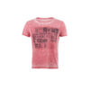 T-shirt Stamp Red - Jersey de coton - Couleur rouge