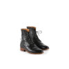 Simone Boots - Glossy leather - Black color