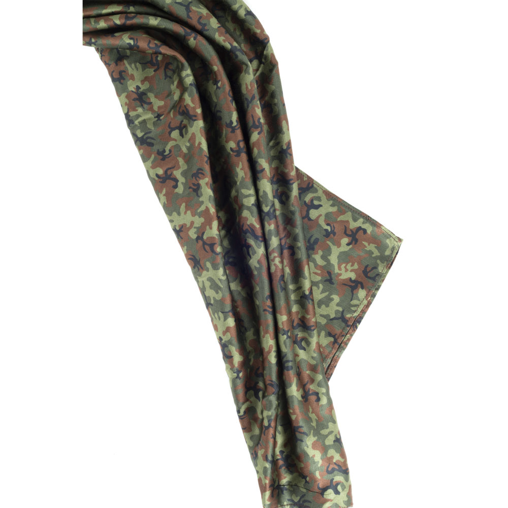 Silk Scarf - Camouflage silk