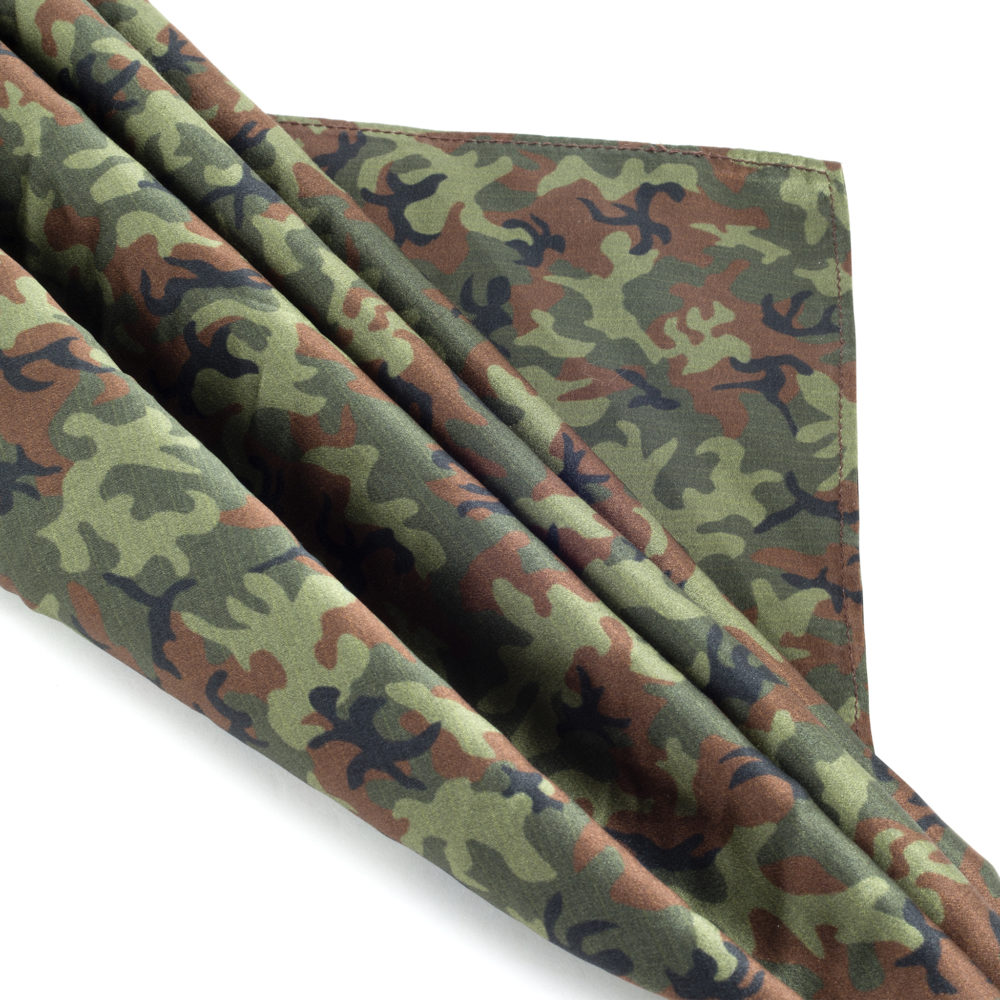 Carré en soie - Camouflage