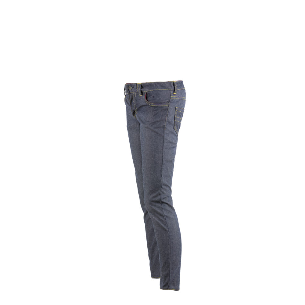 Jeans 2016F - Toile denim - Doublure rouge