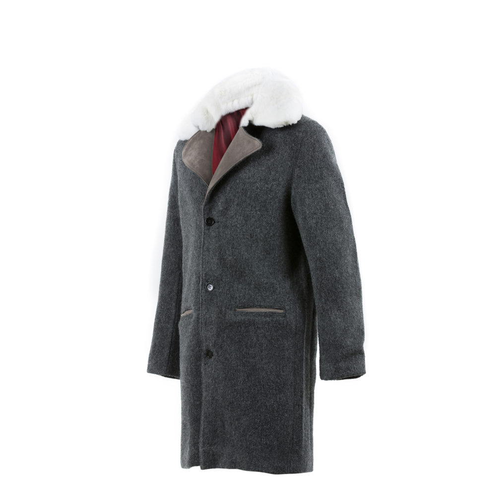 Manteau N°1 - Laine Mérinos - Couleur anthracite