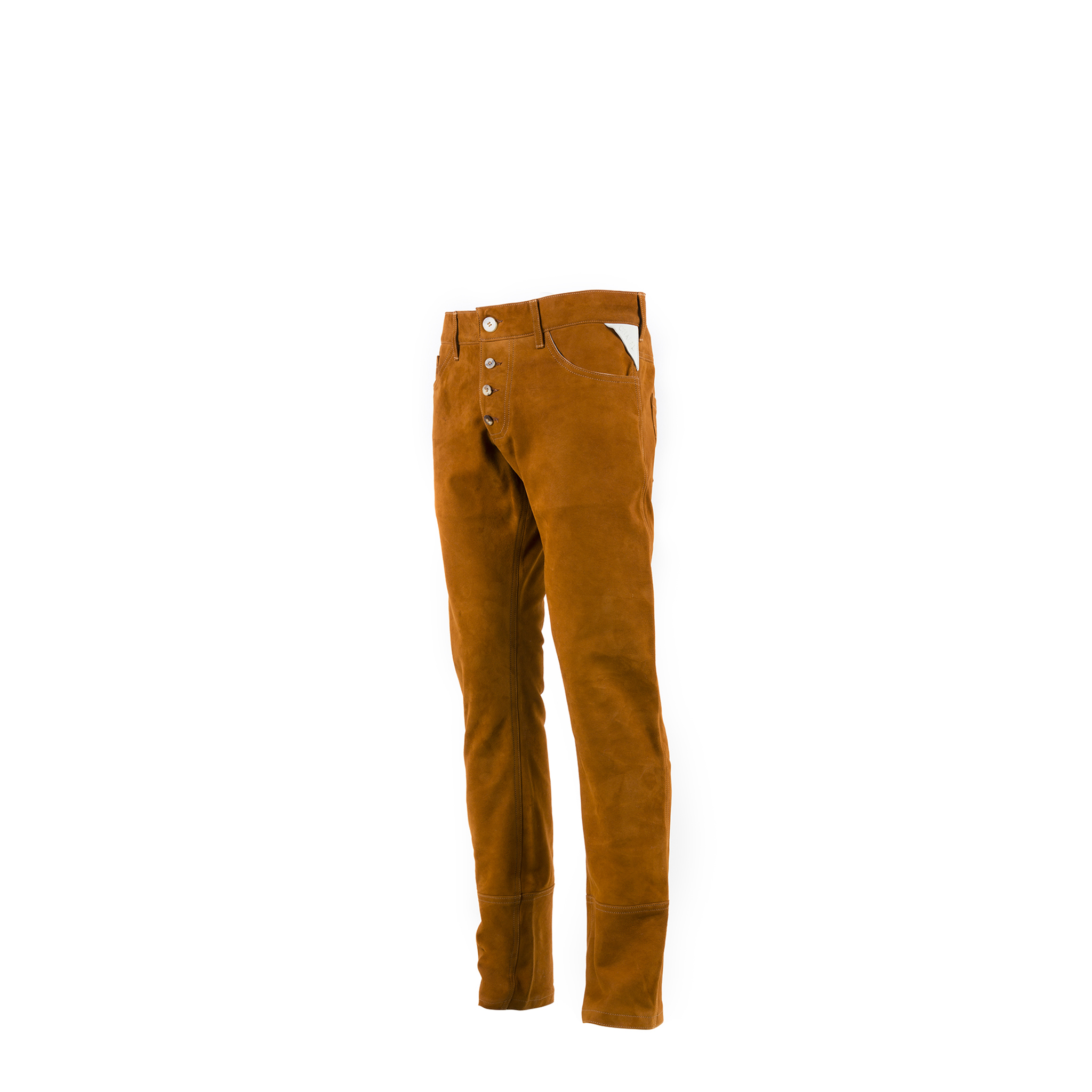 Pants 2008A - Suede leather - Suzy color