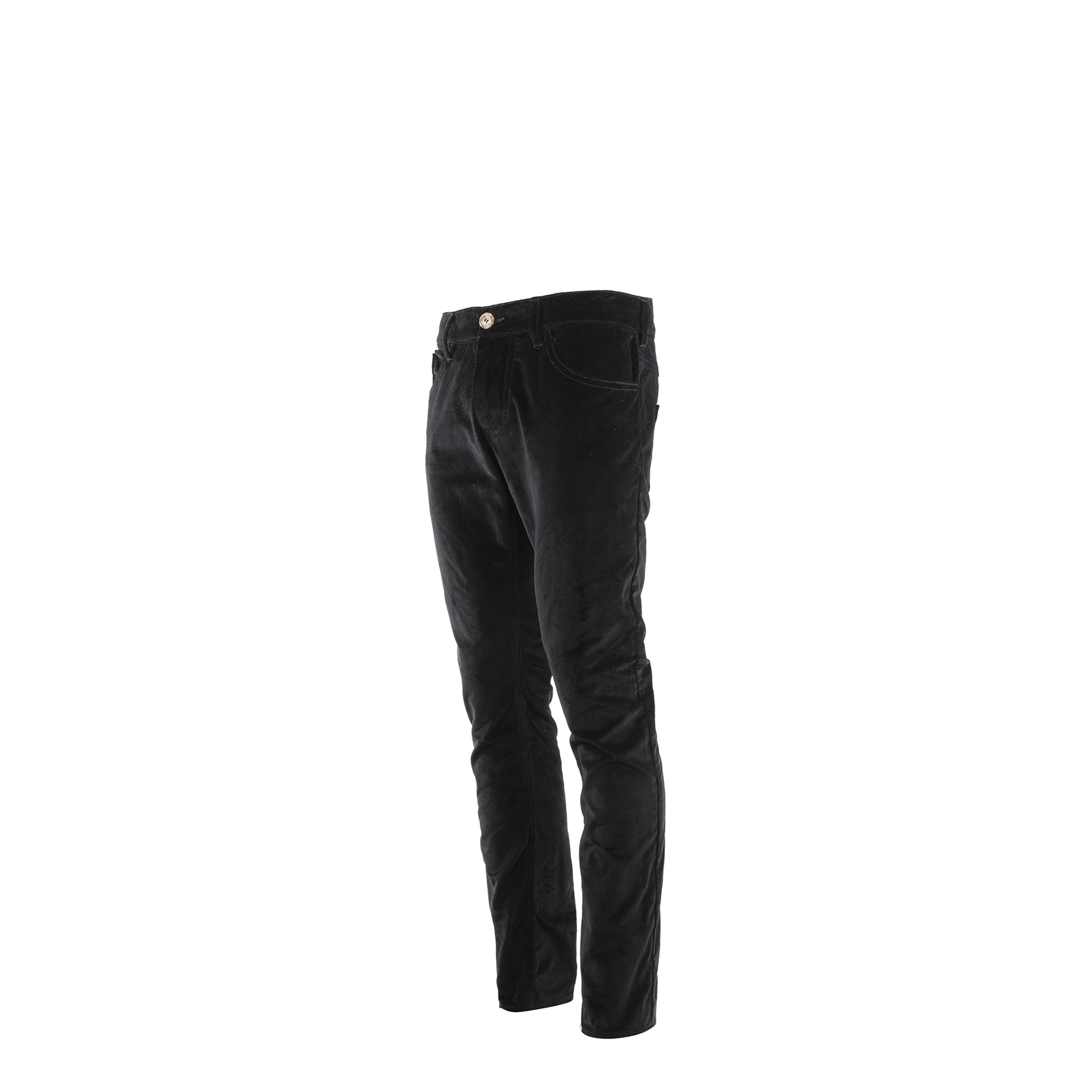 Pantalon 2008A - Velours - Couleur noir