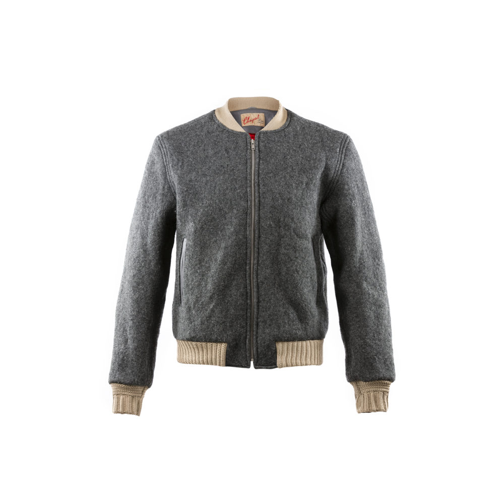 Blouson Queens - Laine Mérinos - Couleur grise