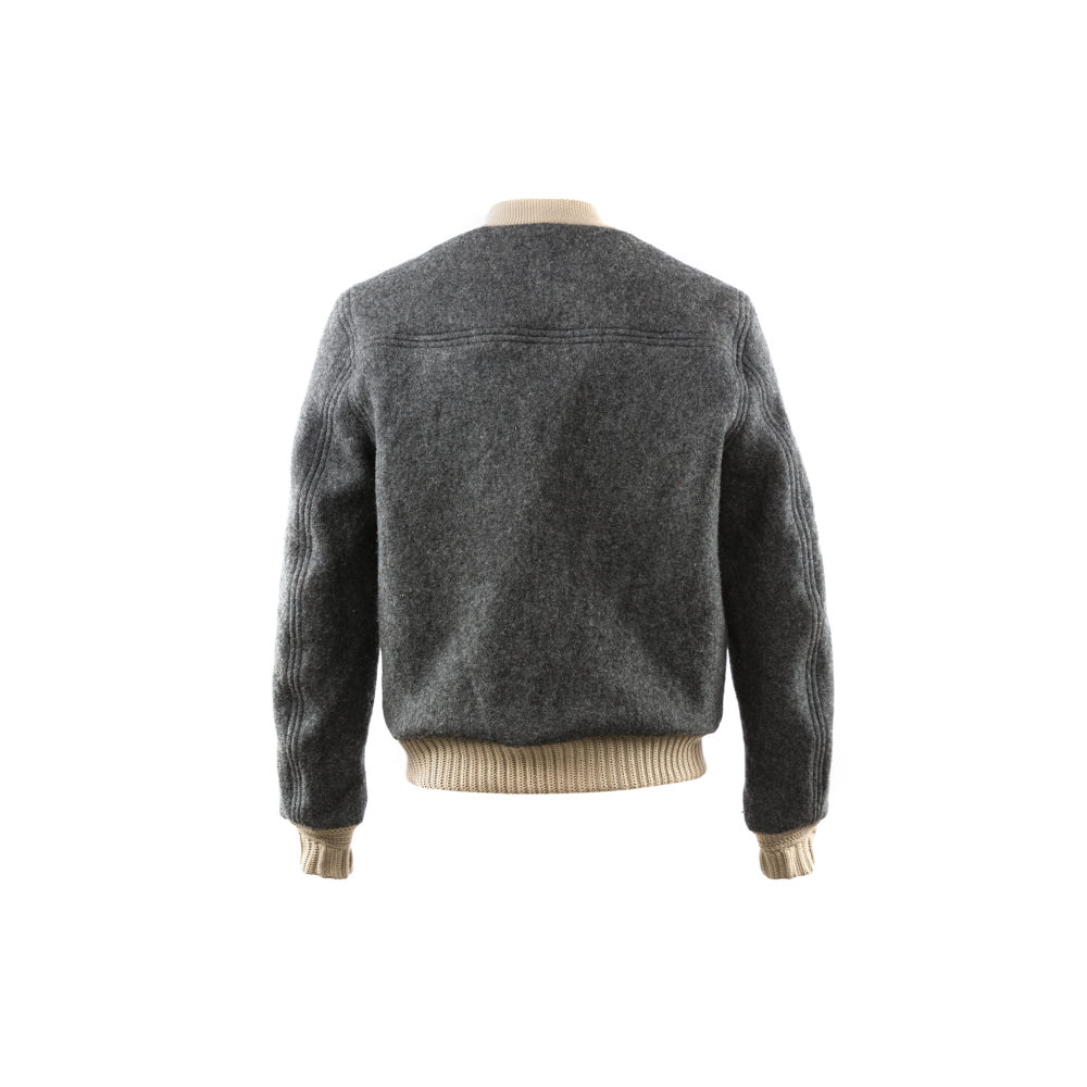 Blouson Queens - Laine Mérinos - Couleur grise