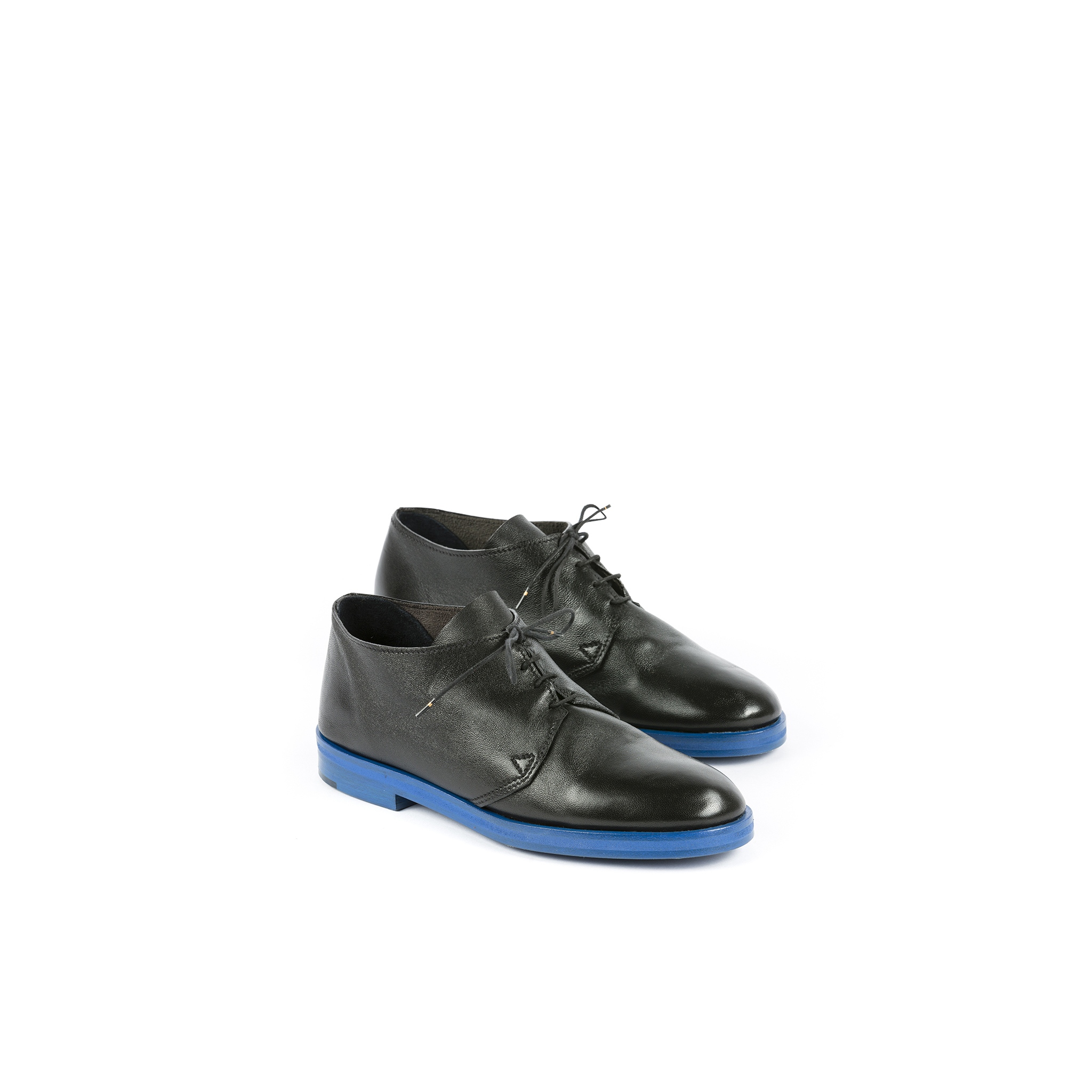 Titi Derby Shoes - Special Edition - Glossy leather - Black color