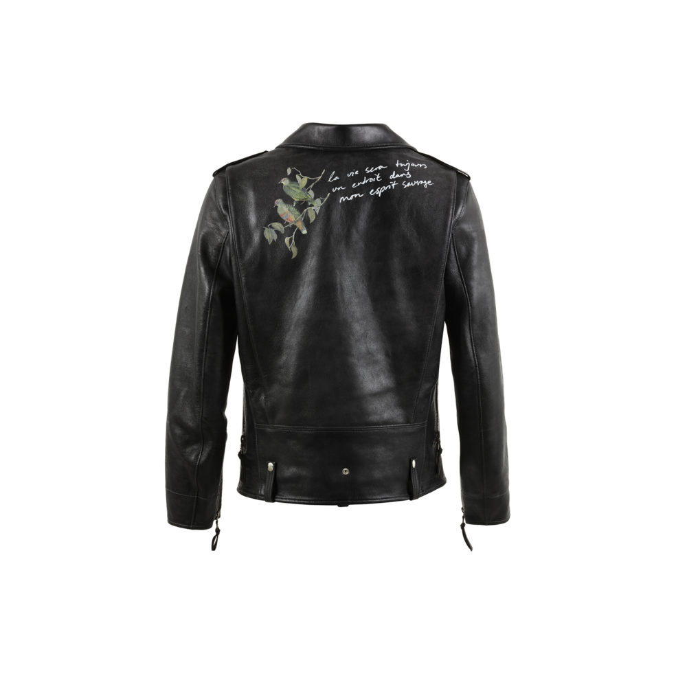 BB Nick Fouquet Jacket - Glossy leather - Black color