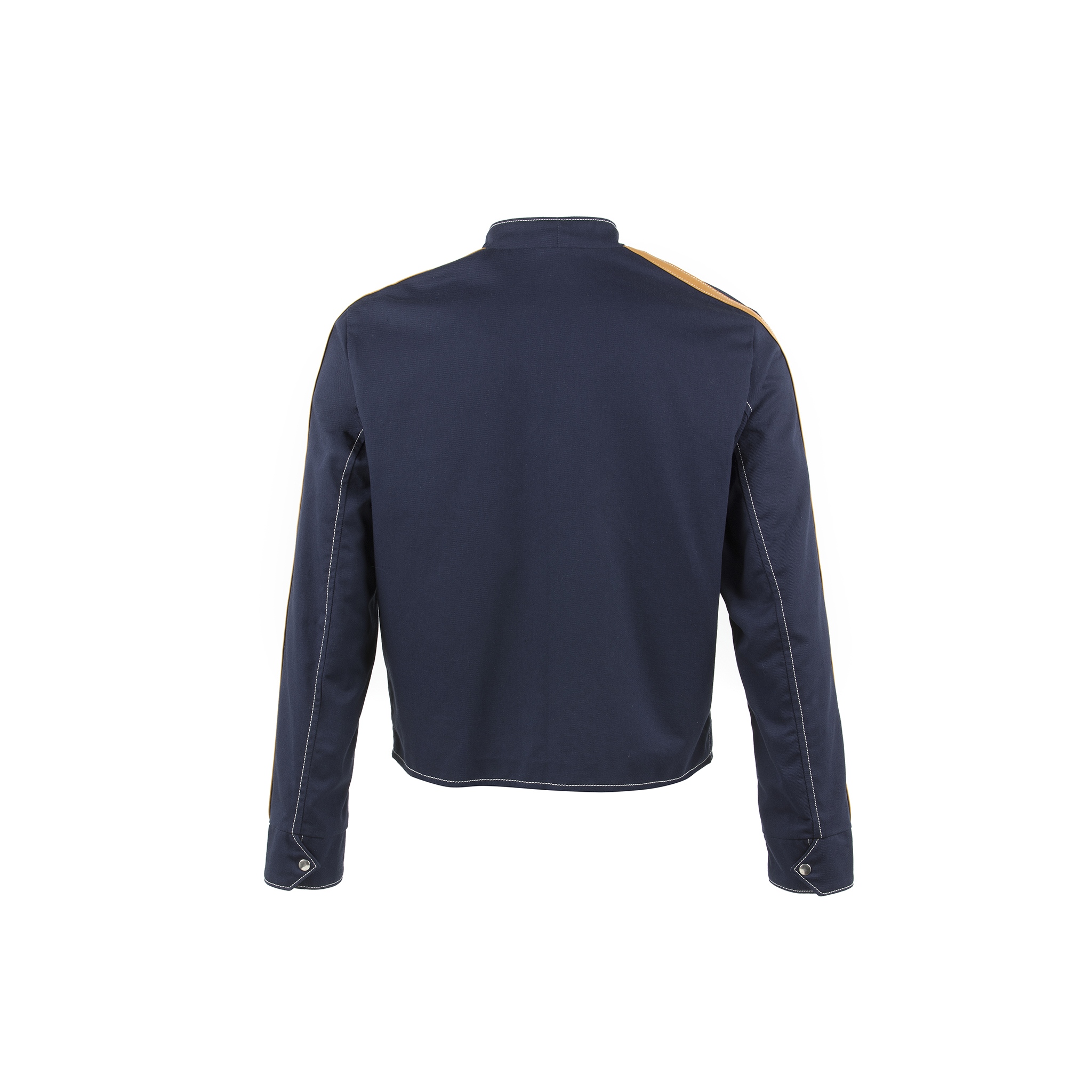 Blouson Anglais - Cotton gabardine - Blue color