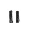 Pilot 60's Boots - Glossy leather - Black color
