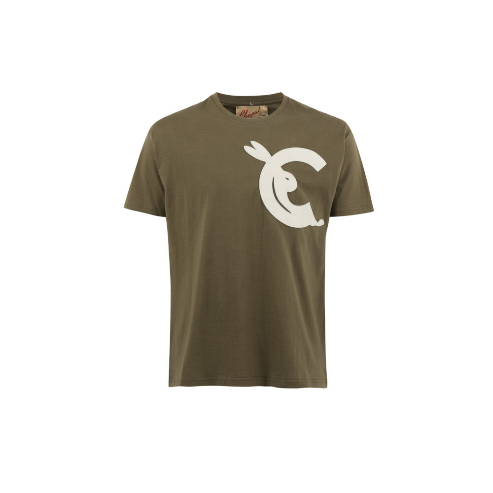 T-shirt Clair de lune - Jersey de coton - Couleur kaki