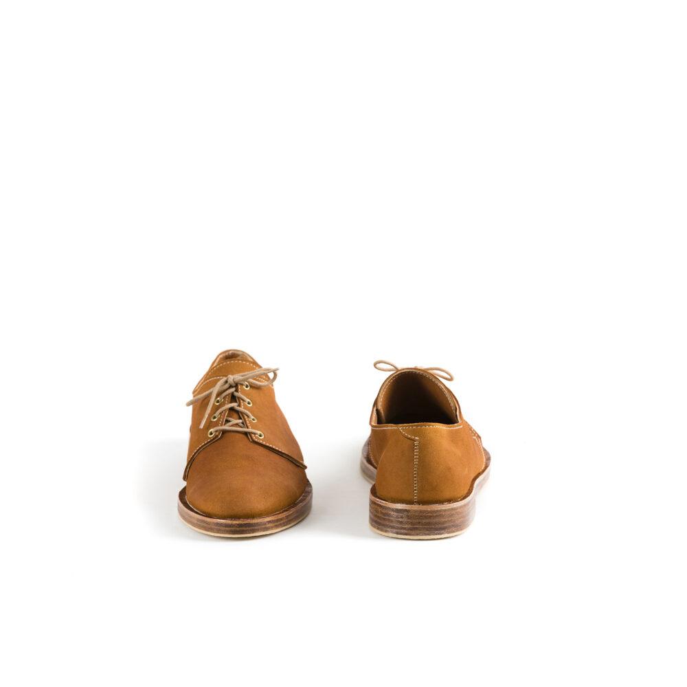 Derby Simone - Cuir velours - Couleur suzy