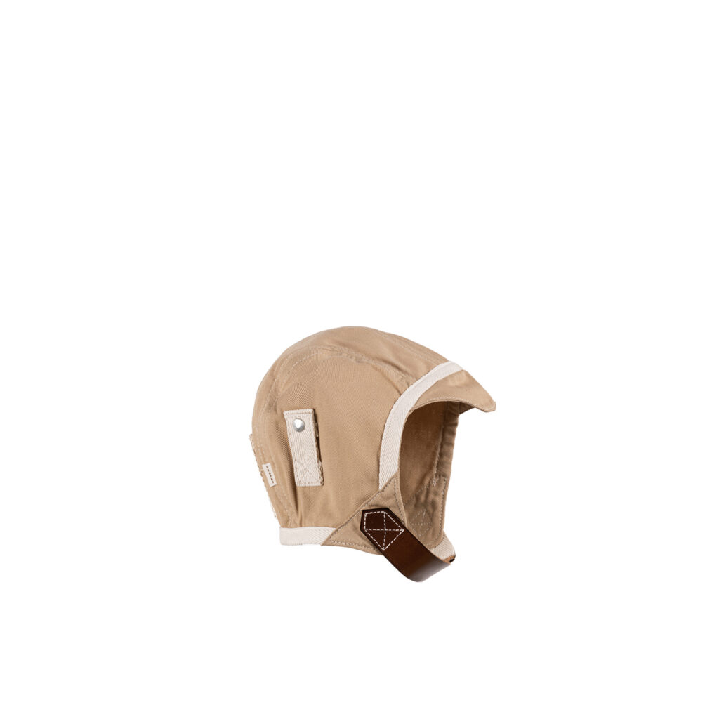 Casque US - Gabardine de coton - Couleur beige