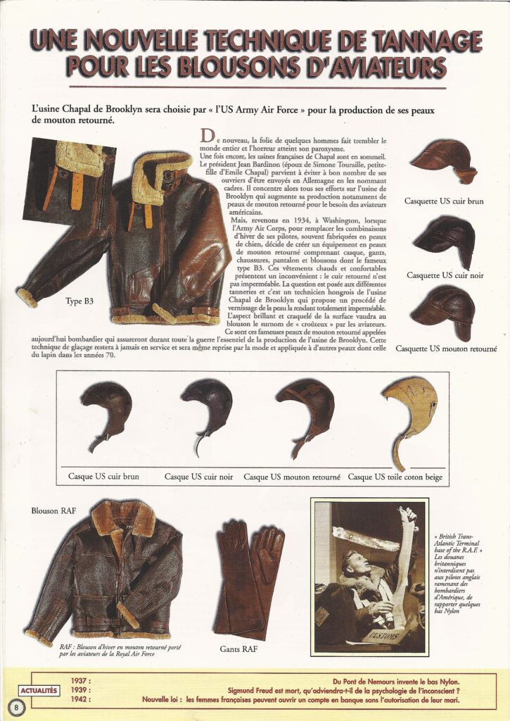 Archives US Air Force CHAPAL leather jacket