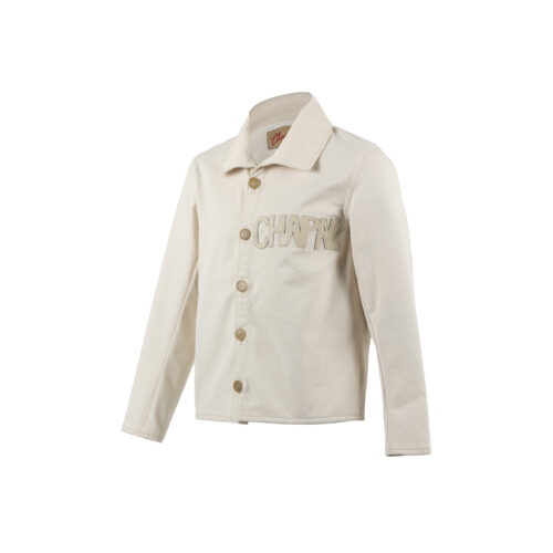 Cardigan - Whipcord - Ecru white color