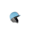 1950 Helmet - Red Strip - Painted - Blue and red colors