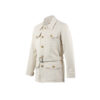 Saharienne - Whipcord - Ecru white color