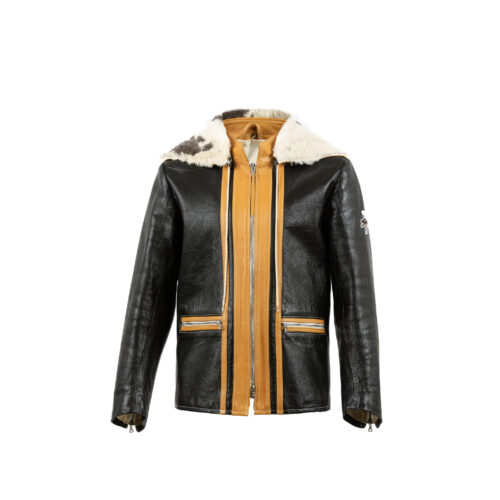 Chapalac - Vintage - Lacquered leather - Black and yellow colors