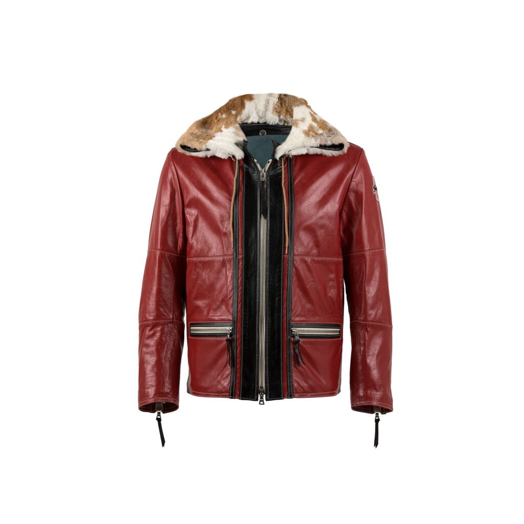 Chapalac - Lacquered leather - Red color