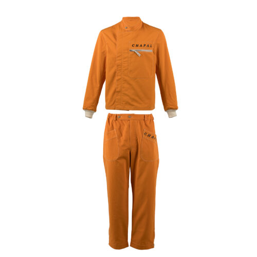 Dunlop Set - Cotton poplin - Orange color