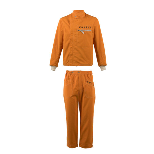 Dunlop Set - Cotton poplin - Orange color