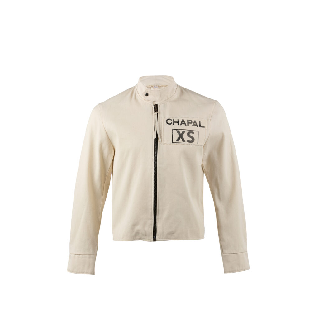 Blouson Anglais Canvas - Vintage - Cotton gabardine - Ecru white color