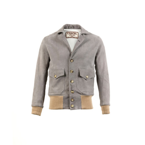 AE 1932 - Vintage - Suede leather - Grey color