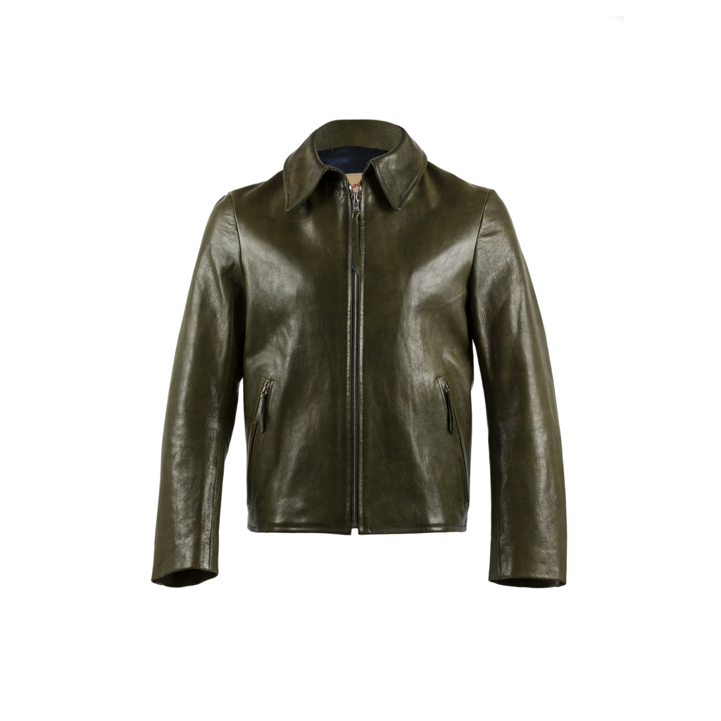 Vegetal 2 - Vegetal tanned leather - Green color