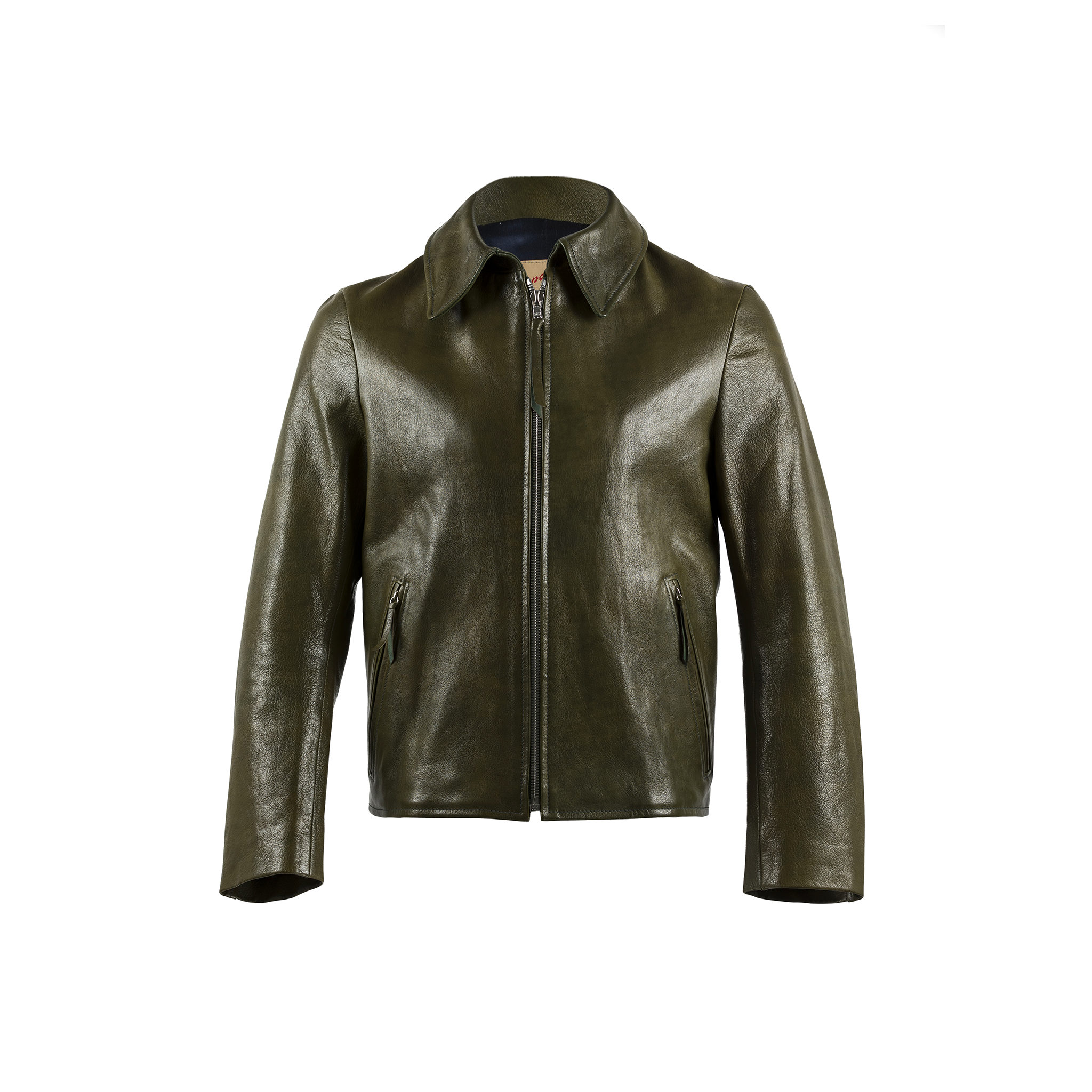 Vegetal 1 - Vegetal tanned leather - Blue color