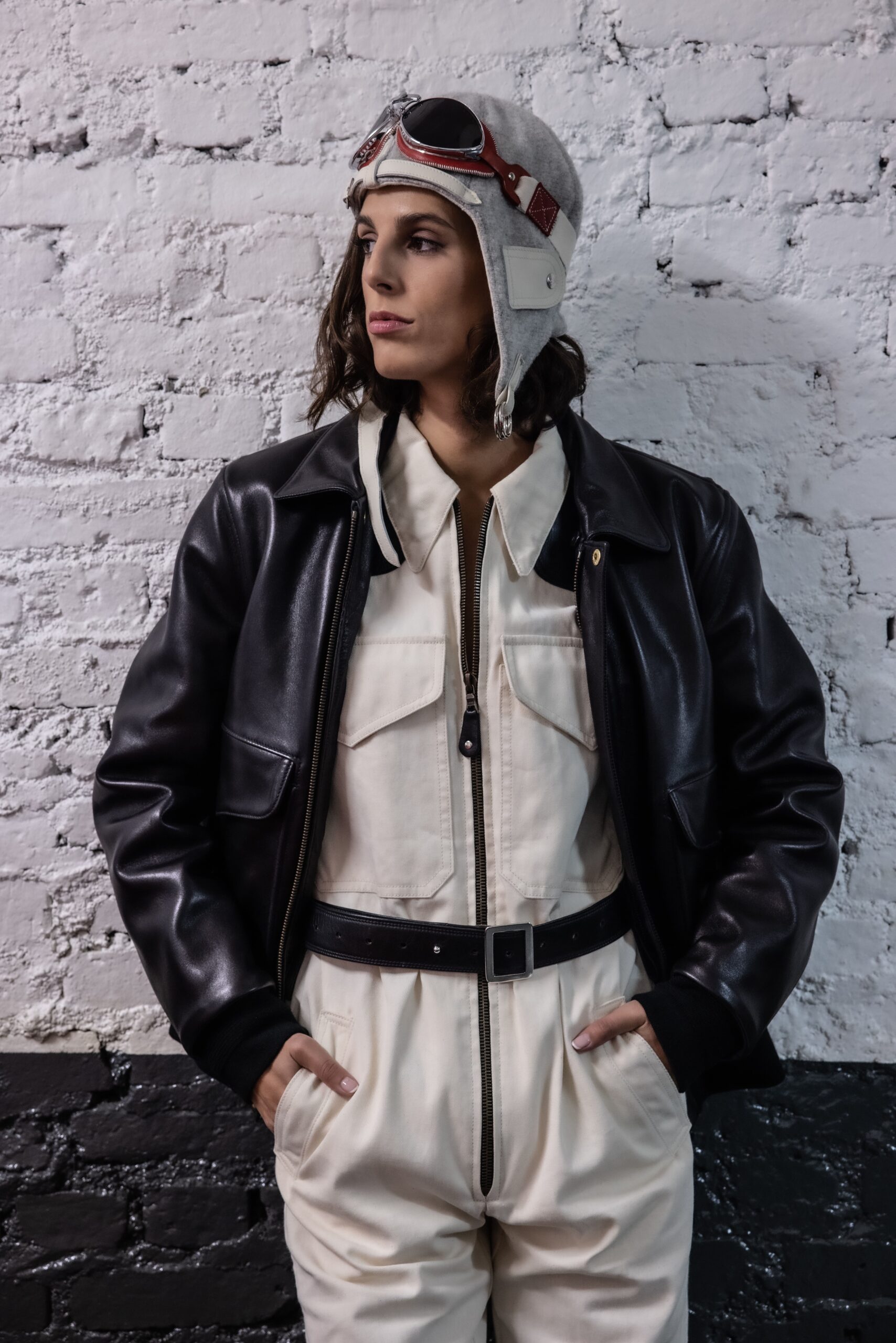 Pilote Français Jacket - Glossy leather - CHAPAL