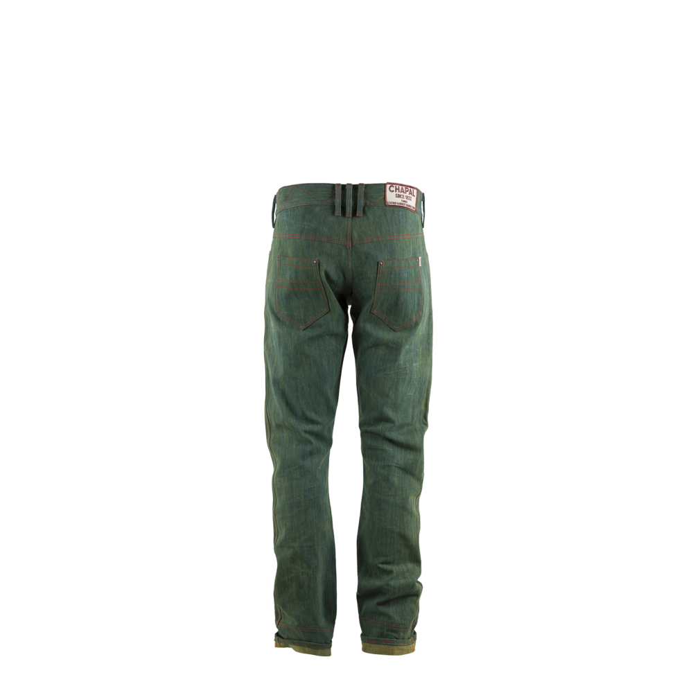Jeans 2008 A - Vintage - Toile denim - Couleur vert