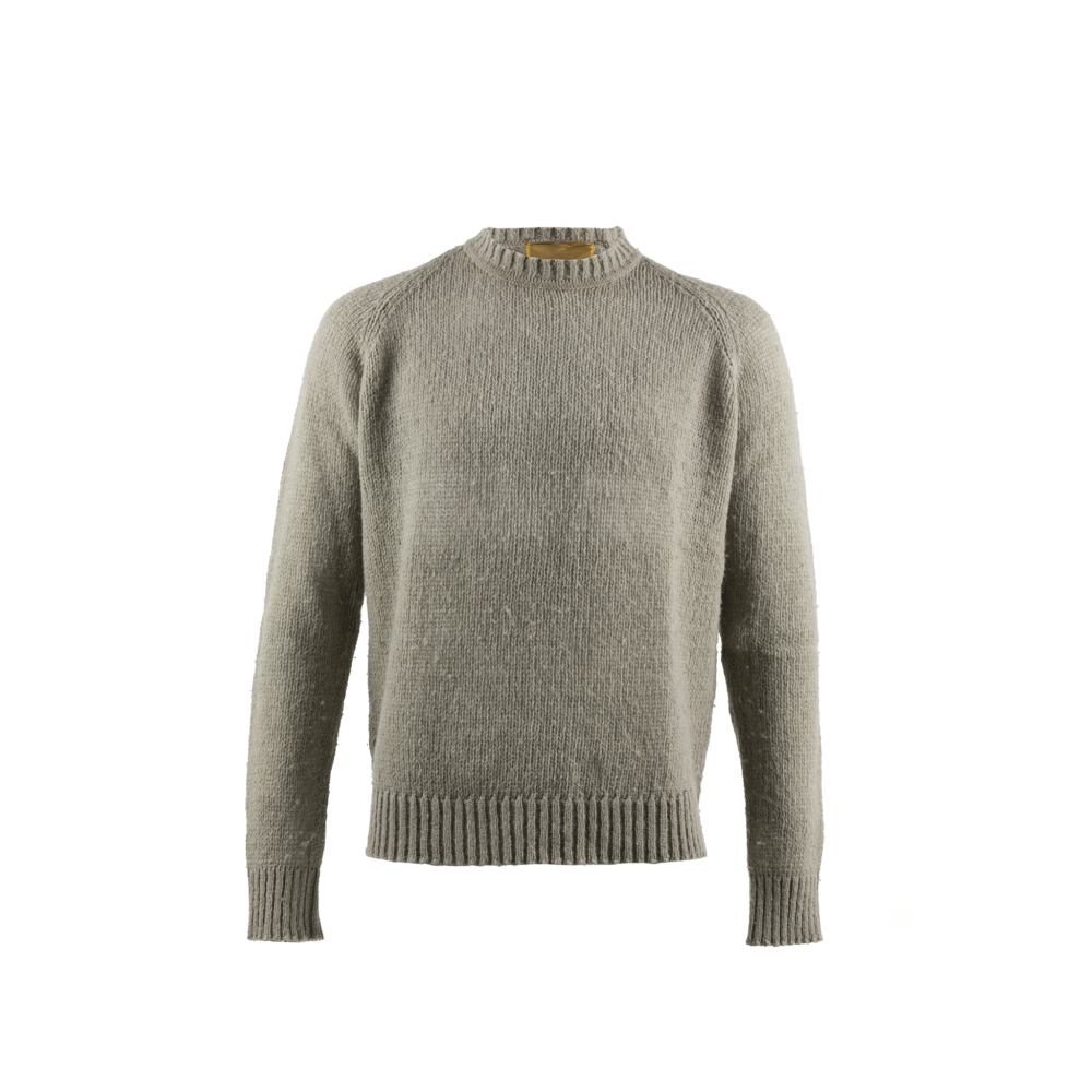 Pull Laine - Vintage - Mouton Blackface - Couleur gris