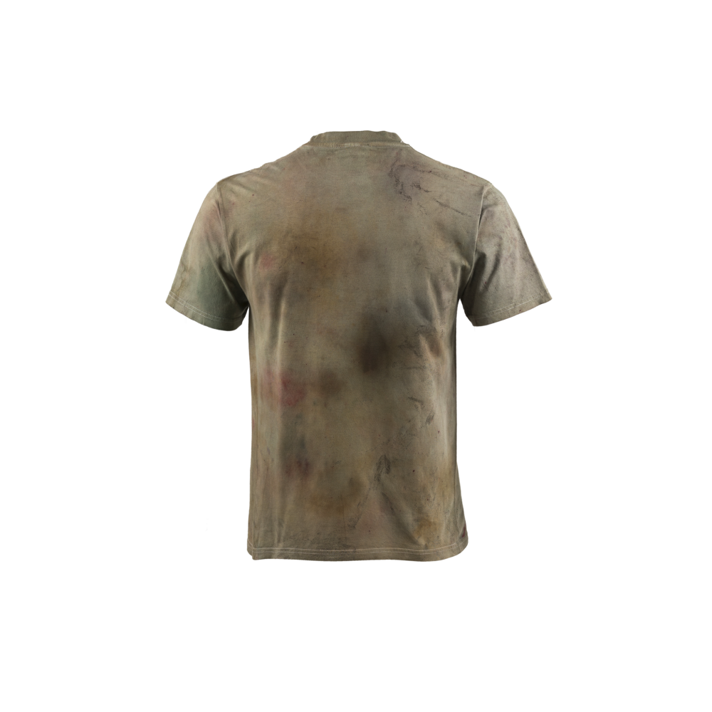 Road 66 T-shirt - Vintage - Combed cotton jersey - Tie and dye color