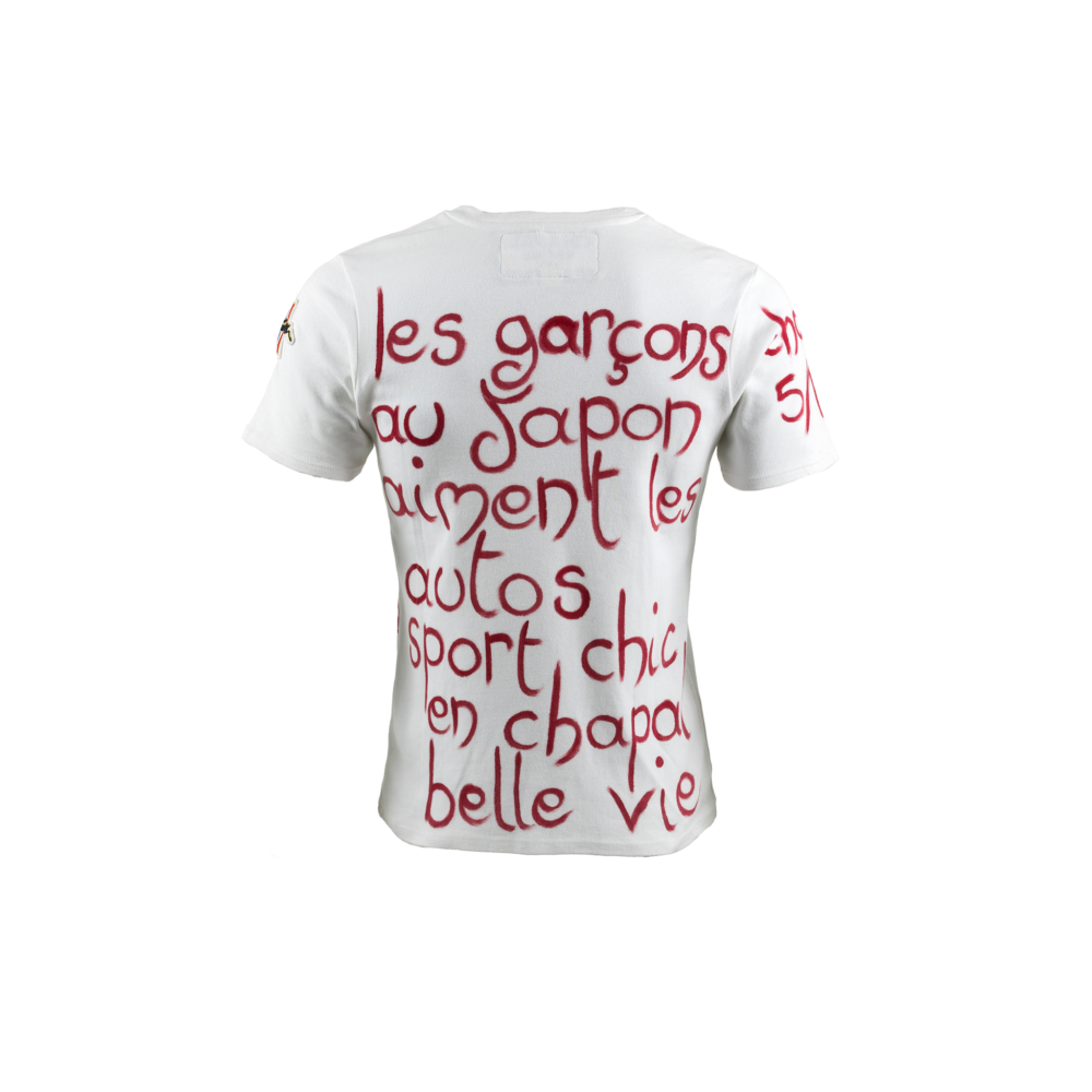 10 Years Anniversary T-shirt - Combed cotton jersey - White color