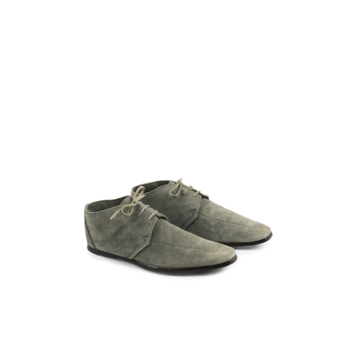 Dress Shoes - Vintage -Suede leather - Grey color